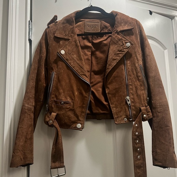 Blank NYC suede Moto Jacket - Picture 8 of 11